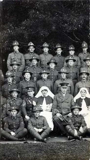 Medical staff, Featherston Military Camp : digital image Image: Medical staff, Featherston Military Camp : digital image