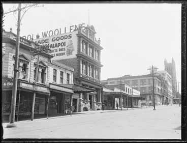 Image: Wellesley Street West, Auckland Central, 1928