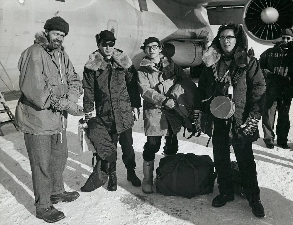 Japanese Scientists arrive at Scott Base