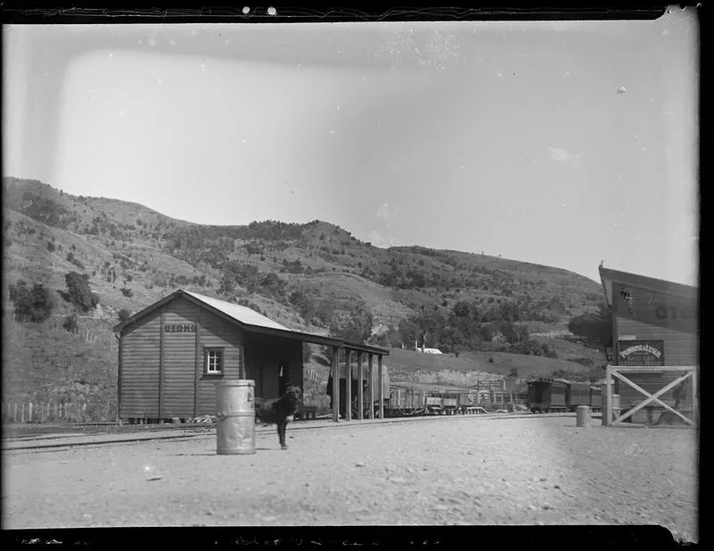 Otoko Railway Station.