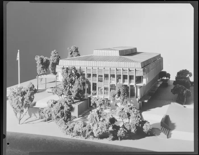 Architectural model, New Zealand High Commission, Canberra