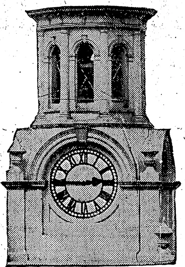 Image: When the Wellington' G.P.O. clock  says Summer time, all other clocks  .must obey. (NZ Truth, 21 March 1929)