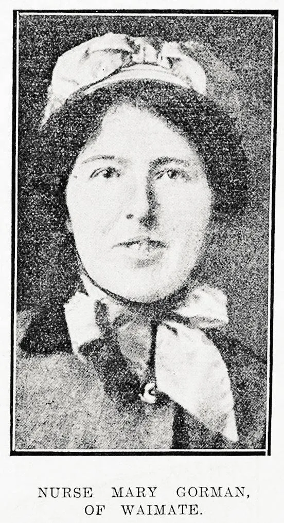 Nurse Mary Gorman, of Waimate