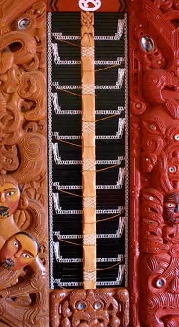 Tukutuku panel Image: Tukutuku panel