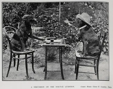 Image: A Discussion On The Dog-Tax Question