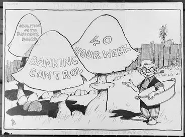 Image: Lloyd, Trevor, 1863-1937 :The mushroom season [1935]