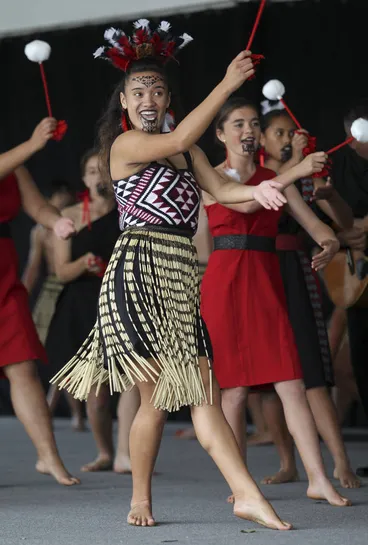 Kapa Haka performance, ASB Polyfest 2015. Image: Kapa Haka performance, ASB Polyfest 2015.