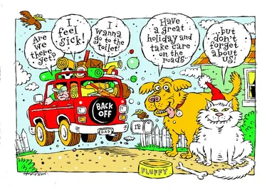 Image: Hodgson, Trace, 1958- :'Are we there yet?' 25 December 2011