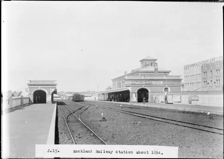 Queen Street Railway station, 1894