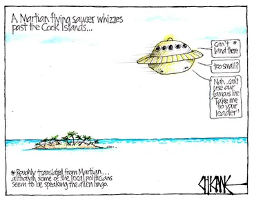 Image: Martian visit