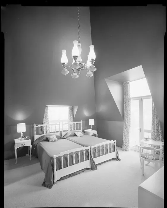 Bedroom interior, Todd house
