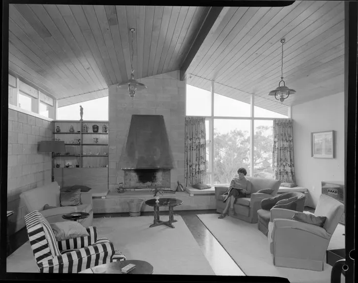 King house, interior, lounge