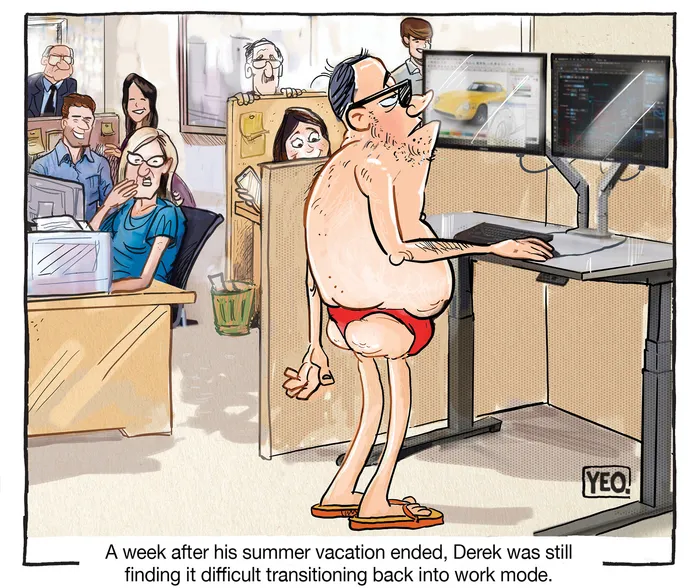 [Back to work after summer holidays]