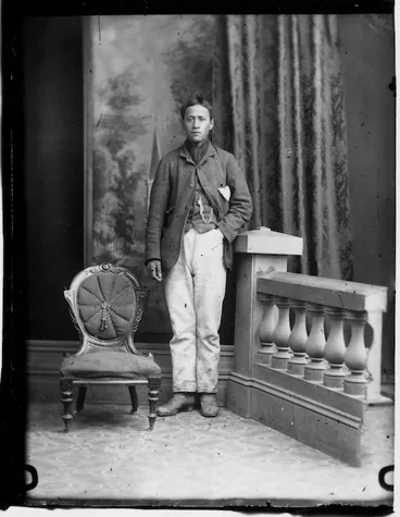 Image: Unidentified Maori man