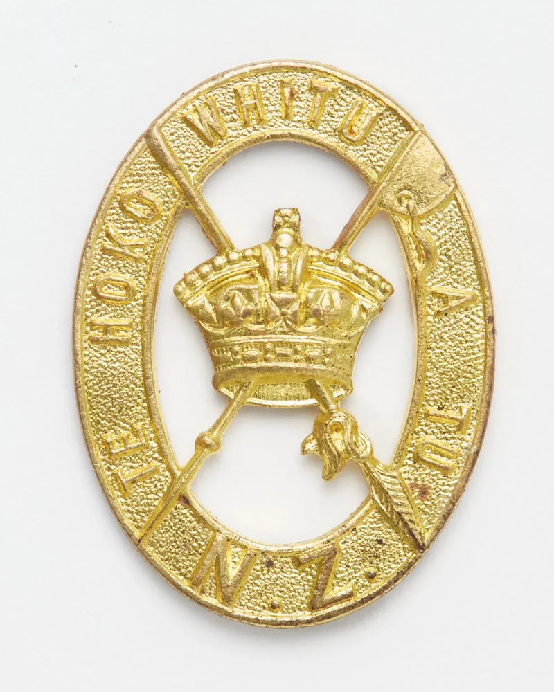 Cap badge, New Zealand (Maori) Pioneer Battalion