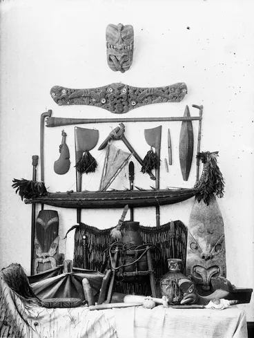 Image: Maori artifacts