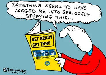 Image: Bromhead, Peter, 1933-:"Something seems to have jogged me into seriously studying this..." 22 July 2013