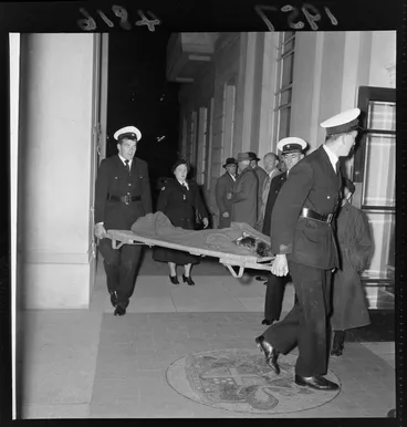 Image: Emergency Precautions Service, practice session, Wellington