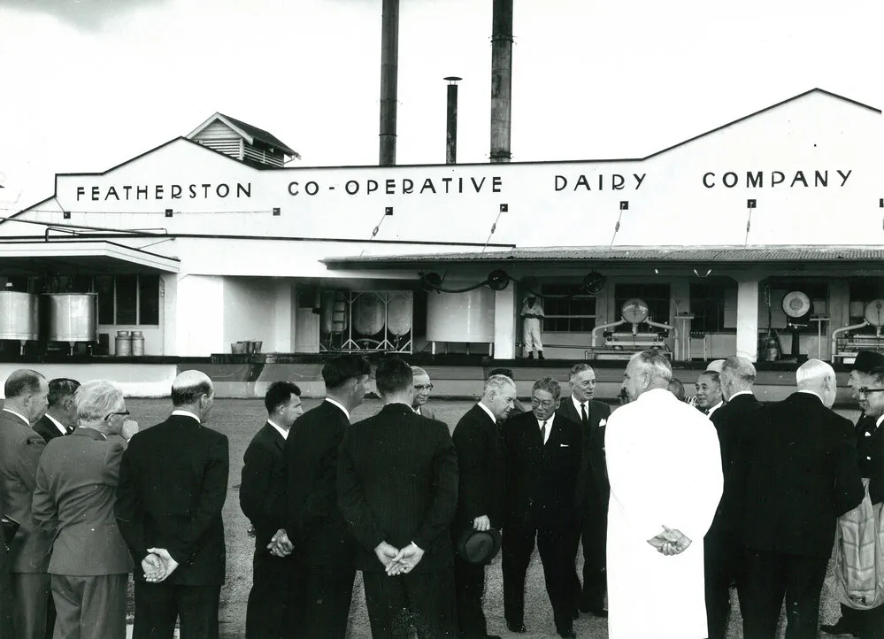 New Zealand Dairy Board. Prime Minister of Japan visit, 1963