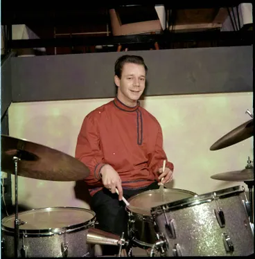 Image: Dave May at the Troika Restaurant, 1967