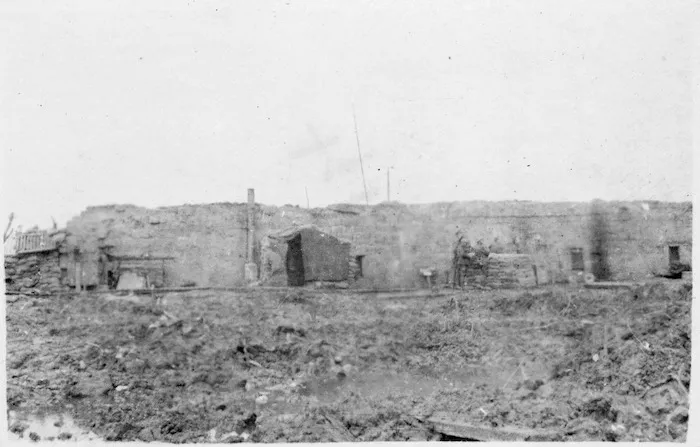 No 51 pill box at Zonnebeke, Belgium