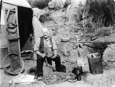 Image: Gum digger, Northland region