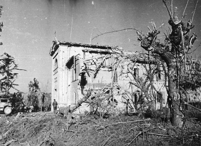 Kaye, George, 1914- : Church at the village of Cell, Italy