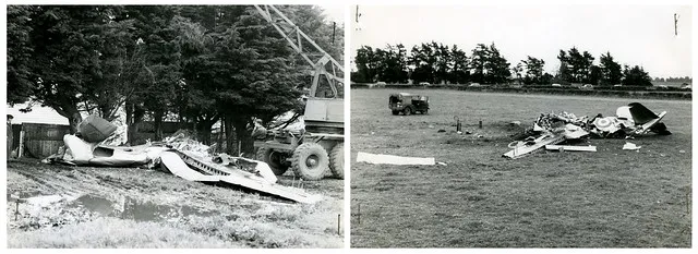 Collision of two RNZAF Devons, 15 October 1953