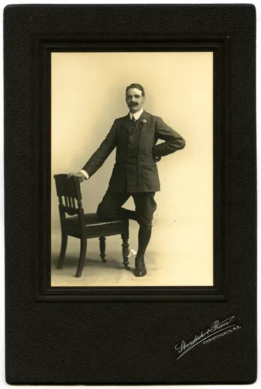 Image: Photograph, Black and White: Edgar Lovell-Smith