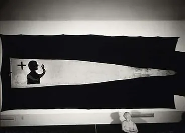 Image: Hau Hau Flag #1, Wellington 1983