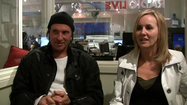 Karyn Hay and Andrew Fagan: making music, television, and music television...