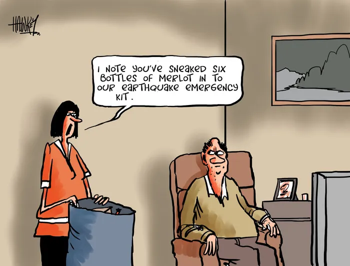 Hawkey, Allan Charles, 1941- :Emergency kit. 24 July 2013