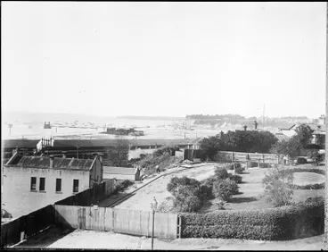 Image: Jermyn Street roadworks, Auckland Central, 1914