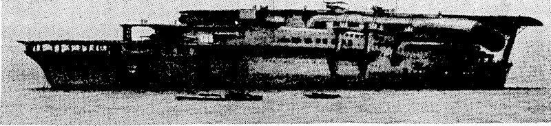 The Japanese aireraft~earrier Kaga, (Evening Post, 10 June 1942)