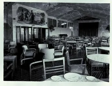 Image: Tasman Roof Restaurant mural.