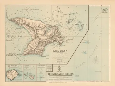 Image: The Kermadec Islands / T.M. Grant & A. Harding delt.
