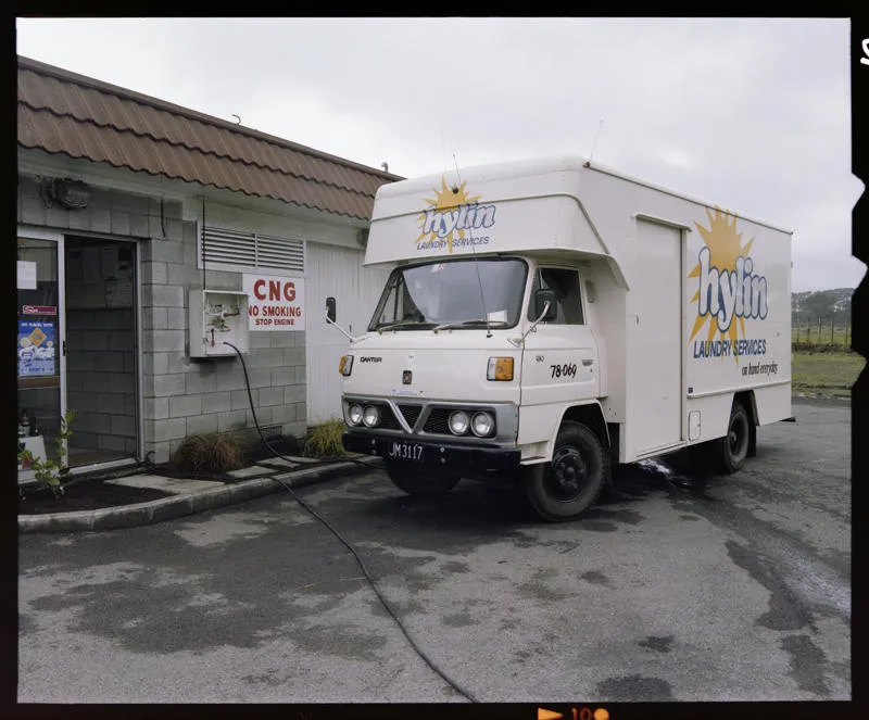 Burkitts, Hylin Laundry Services Truck