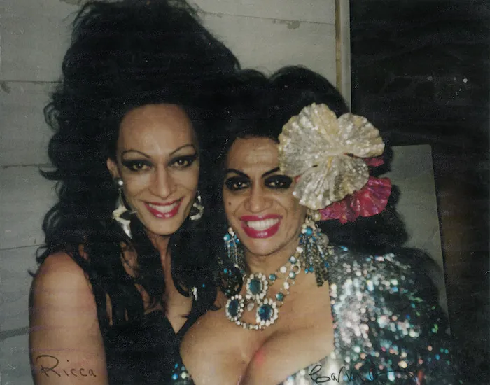 Ricca Paris and Carmen at Beresford's Hotel, Darlinghurst, Sydney