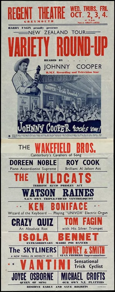 Image: Johnny Cooper, 1957