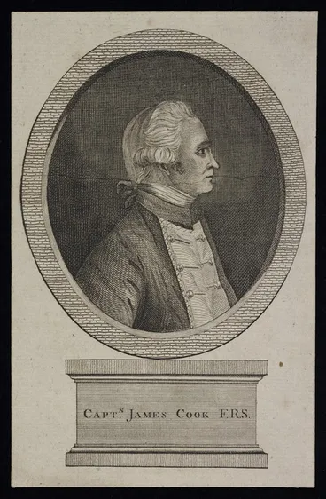 Image: Artist unknown :Captn. James Cook, F.R.S. [ca 1800]