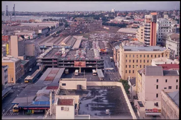 Image: Britomart rail extension, Auckland Central, 1994