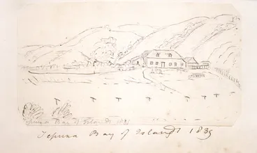Image: Taylor, Richard, 1805-1873 :Tepuna, Bay of Islands, 1839