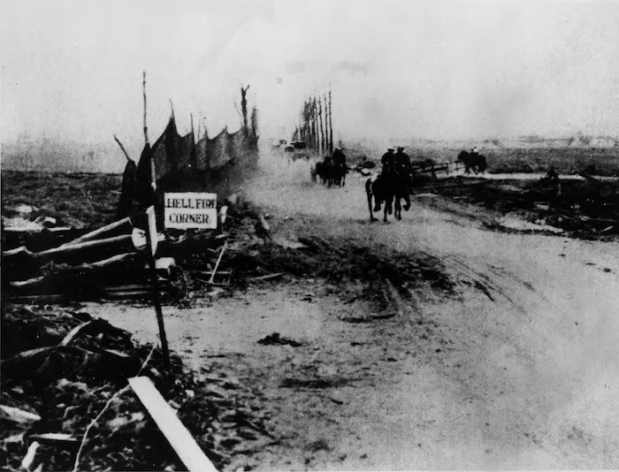 Hellfire Corner, Passchendaele, Belgium