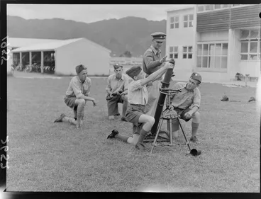 Image: School Cadets at Naenae College, Wellington