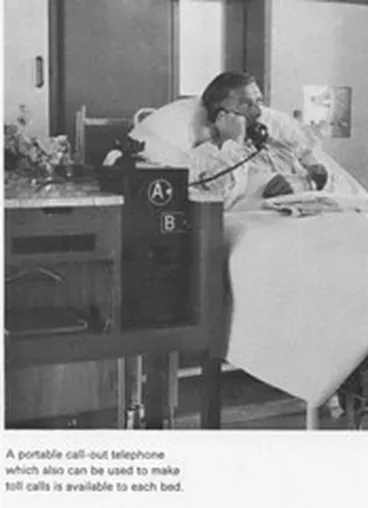 A Portable Call-Out Telephone 1964 Image: A Portable Call-Out Telephone 1964