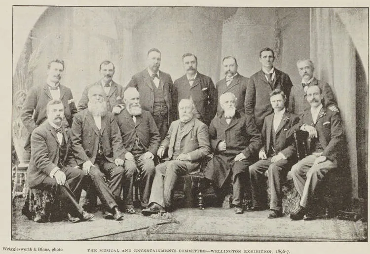 The musical and entertainments committee - Wellington Exhibition, 1896-7