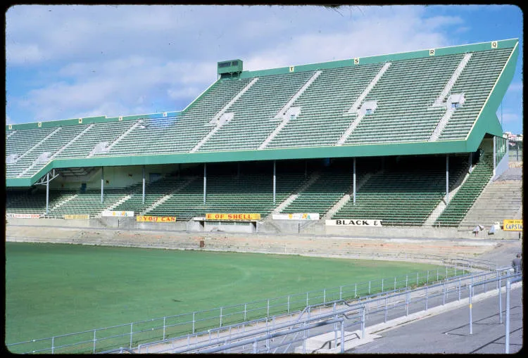 Grandstand at Athletic Park, Wellington