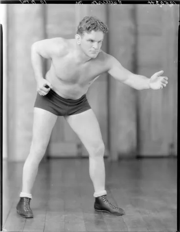Image: Wrestler, Mr Patterson