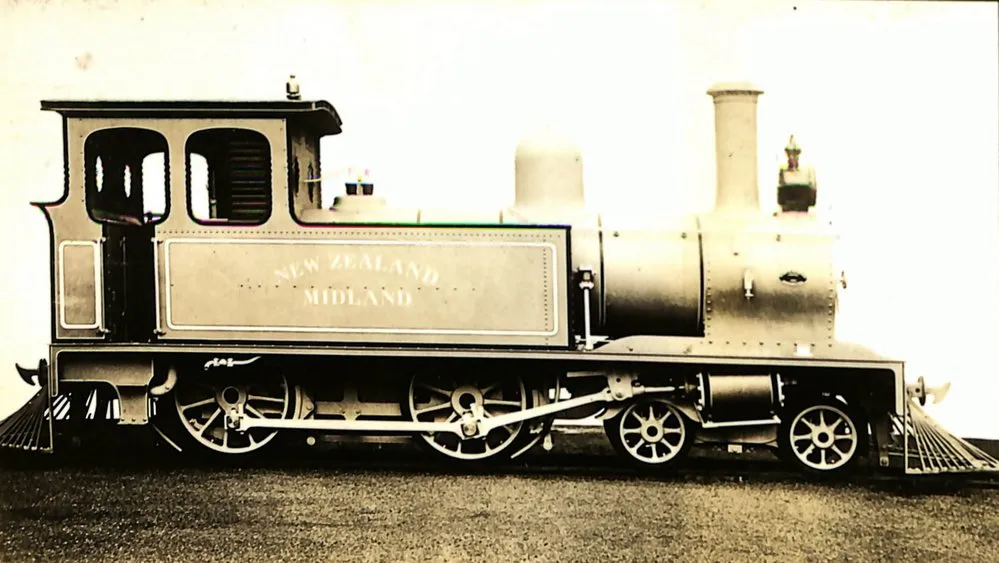 New Zealand Railways locomotive, La 4-4-0 T class; number unknown; as first built