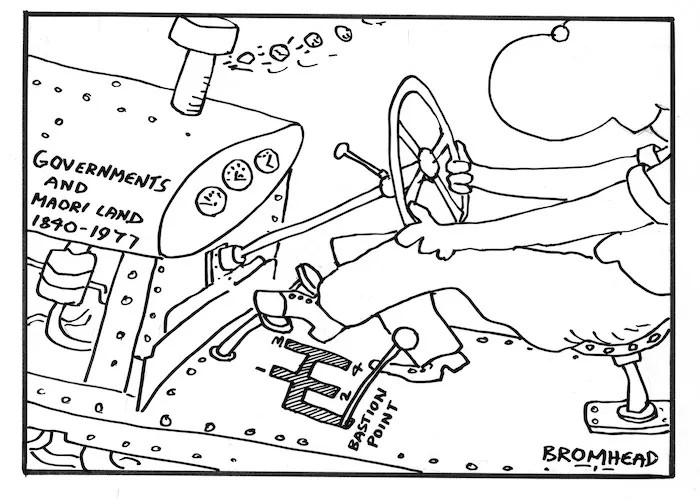 Bromhead, Peter, 1933- :Governments and Maori land 1840 - 1977. 17 November 1977.